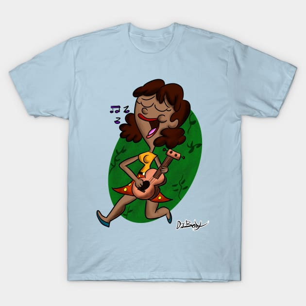 A Strummin' Song T-Shirt by D.J. Berry